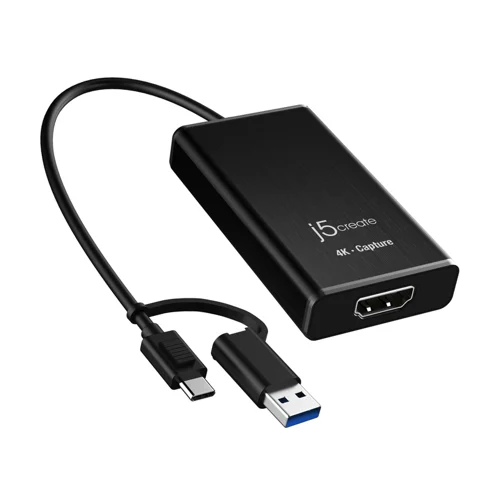j5create JVA11-N 4K HDMI Capture Adapter