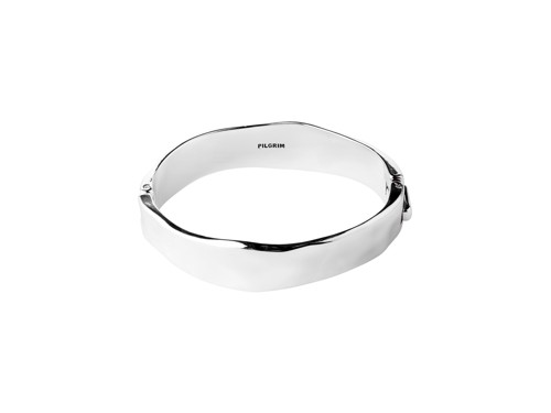 PILGRIM - NOW Bangle - Silver Plated - 50 x 60 mm, bild 2