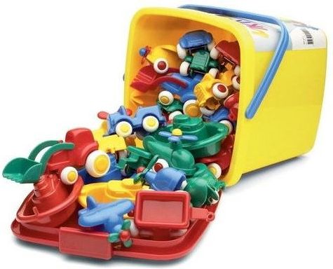 Viking Toys hink med fordon 30 st. (045-41111)