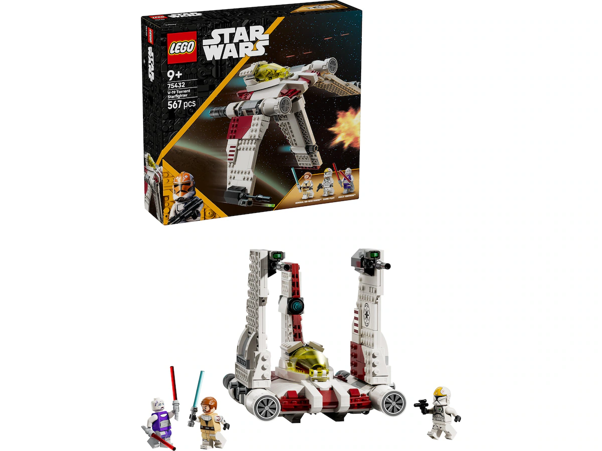 LEGO Star Wars: The Clone Wars V-19 Torrent Starfighter Set 75432, bild 4