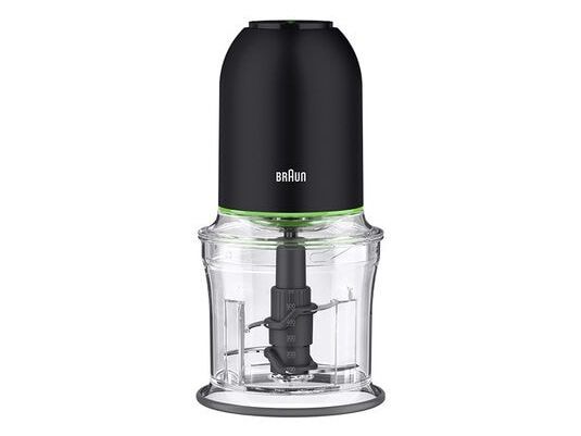 Braun CH3011BK, 0,5 l, Svart, Rostfritt stål, Plast, Röra, 500 W