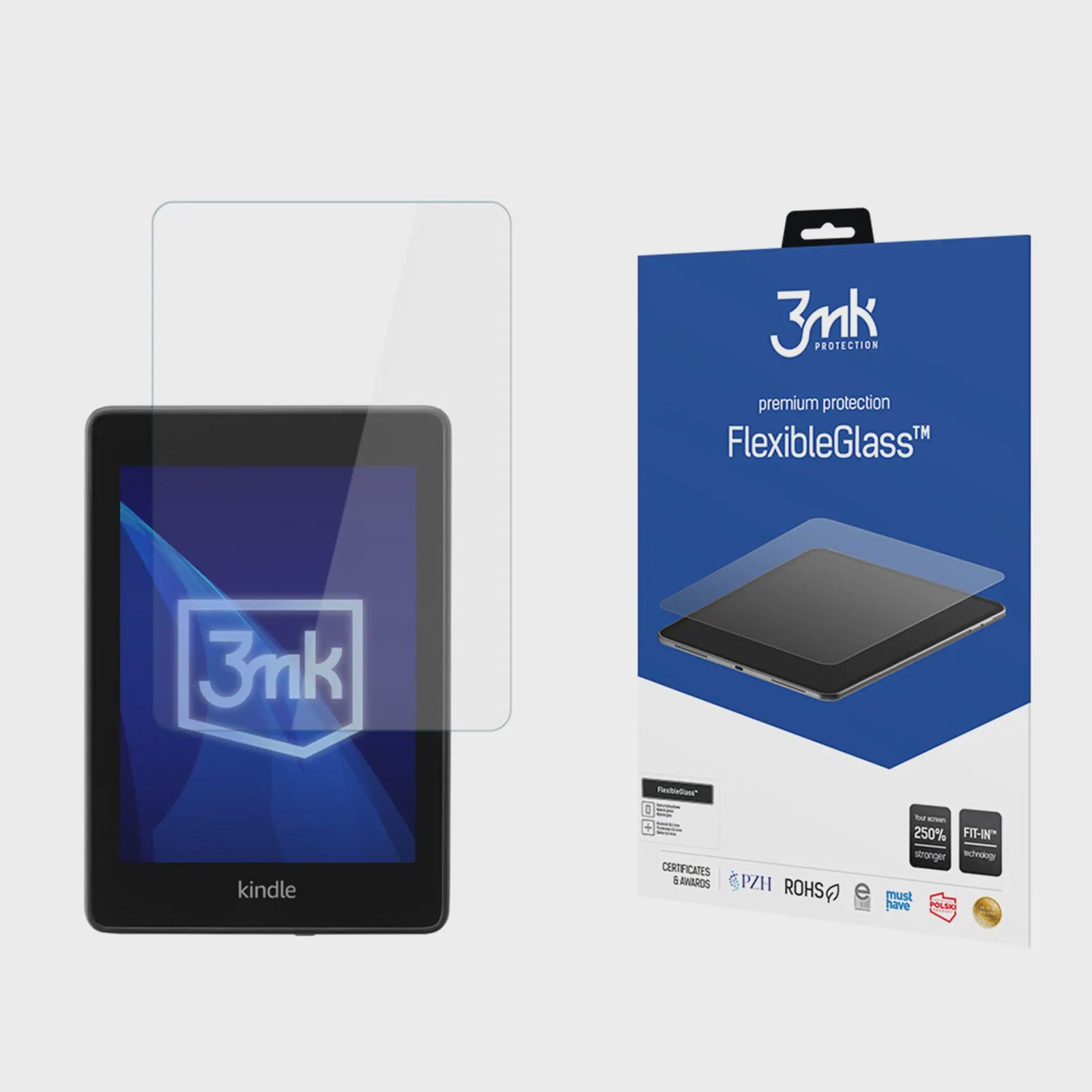 3mk FlexibleGlass™ hybridglas till Amazon Kindle Paperwhite 6 (7")