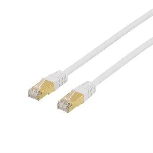 DELTACO TP-kabel Cat7 S/FTP Vit 1 m, bild 3