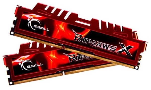 8 GB (2x4GB) DDR3-1600 G.Skill Ripjaws X Performance CL9 (PC3-12800), 9-9-9-24, 1,5V, bild 2
