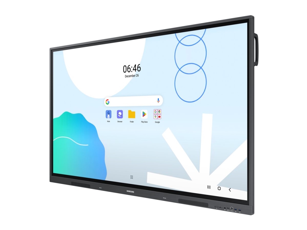 Samsung WA75D interaktiv whiteboard 75 3840 x 2160 Android 13, grå
