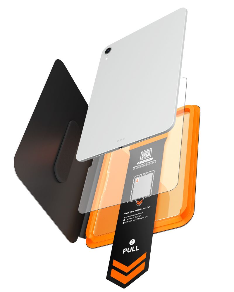 Spigen ALM Glas.tR T härdat glas för iPad 10,9" 2022 / 11" 2025, bild 3