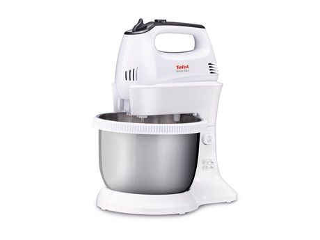 Tefal HT312138, Stativmixer, Silver, Vit, Mixning, 3,5 l, Knappar, Rostfritt stål