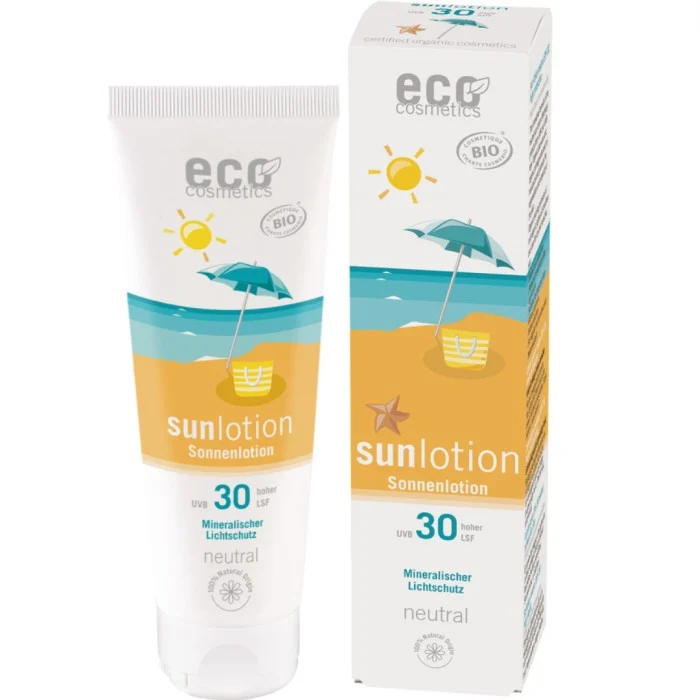 Eco Cosmetics Sollotion Neutral SPF 30 Aloe Vera & Granatäpple 125 ml