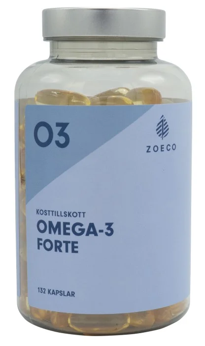 Zoeco Omega-3 Forte 1000 mg 132 kapslar