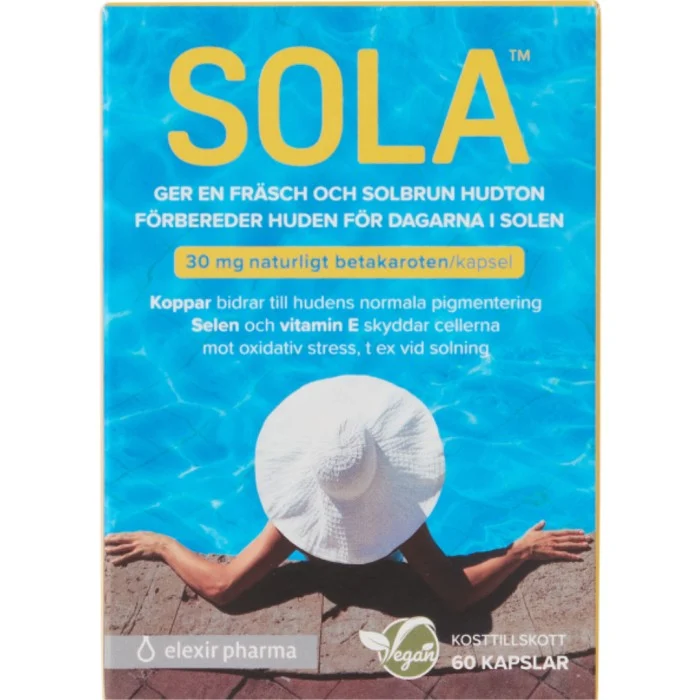 Elexir Pharma SOLA® 60 kapslar