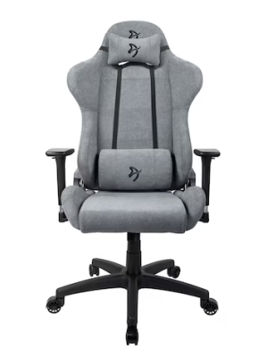 Arozzi Torretta SoftFabric v2 gamingstol - Askgrå