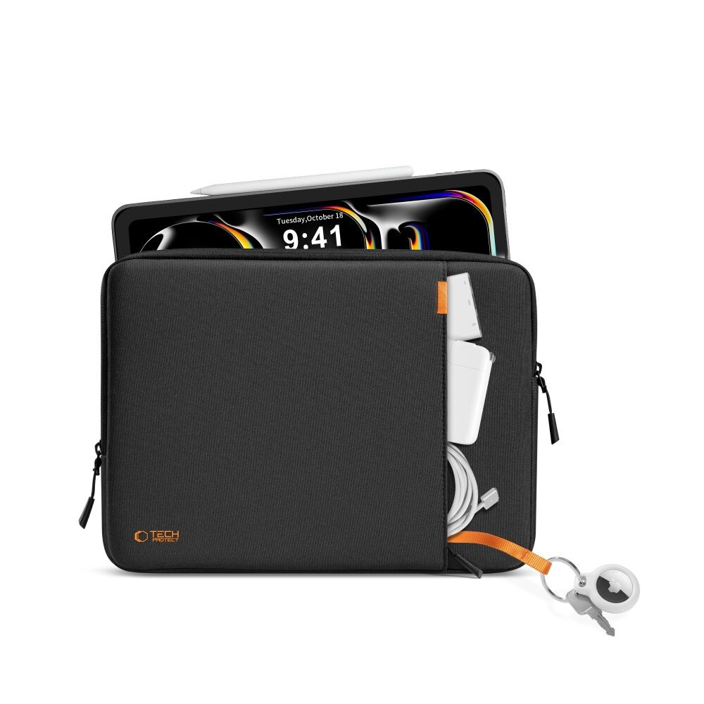 Tech-Protect Defender laptop och surfplattefodral 11–13" – Svart, bild 3