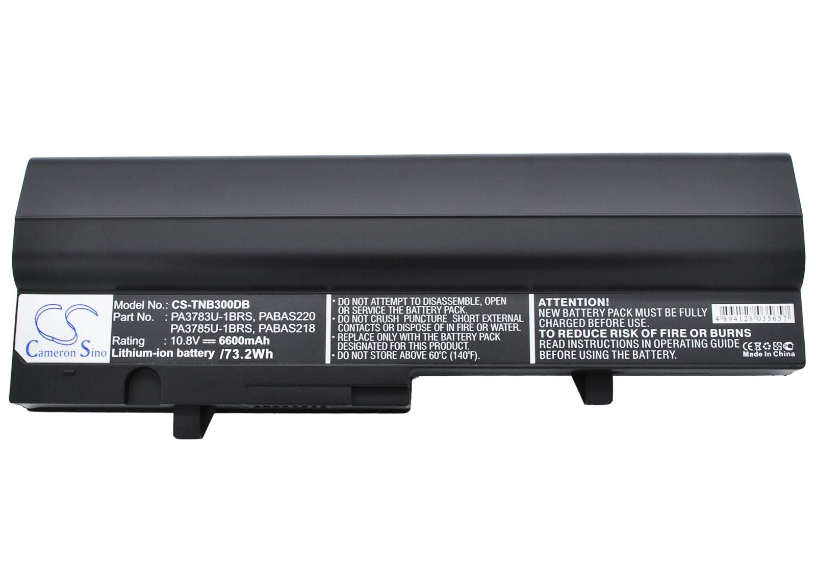 Batteri till Laptop, Bärbar dator för Toshiba Satellite NB300, Satellite N302 m.fl., bild 4