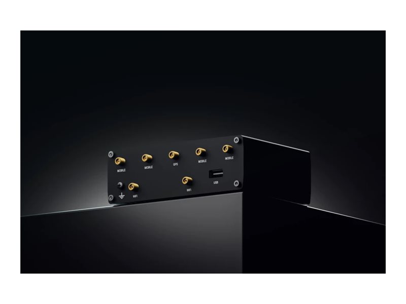 Teltonika RUTM54 5G-router, dual SIM och eSIM, 4-portars 1GbE-switch