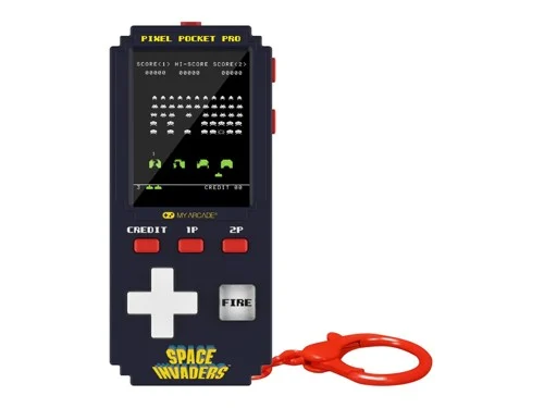 Min Arcade Pixel Pocket Pro Space Invaders bärbara spelkonsol, bild 2