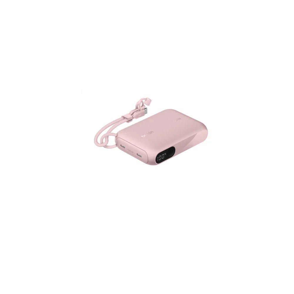 Belkin 10 000 mAh powerbank (rosa)