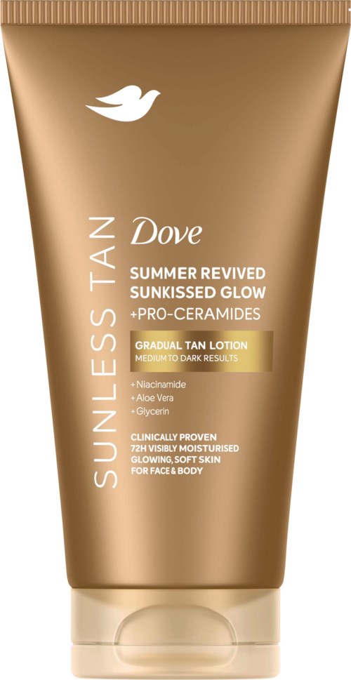 Dove Summer Revived Gradual Tan Lotion, Medium to Dark 75 ml, bild 2