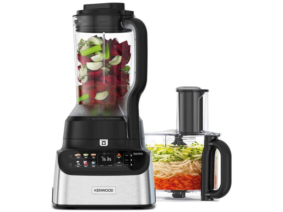Kenwood MultiPro OneTouch, 3 l, Svart, Rostfritt stål, Knappar, 1,5 l, Plast, Plast