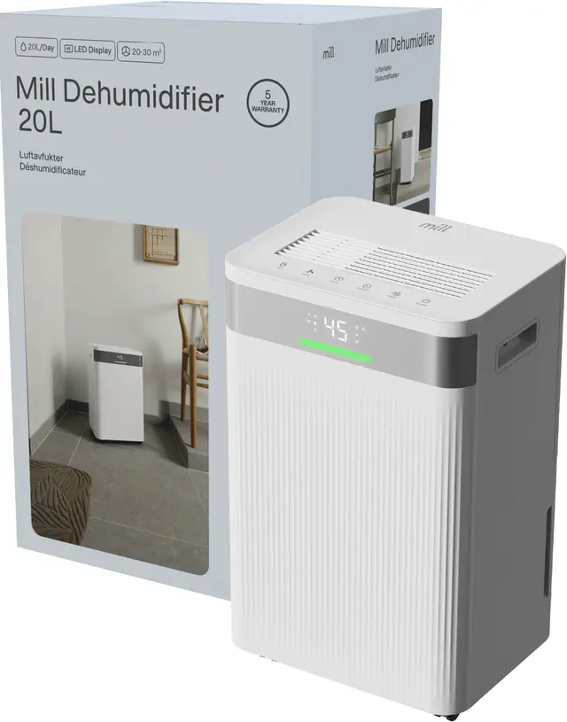 Mill luftavfuktare MDH20 (Mill white)