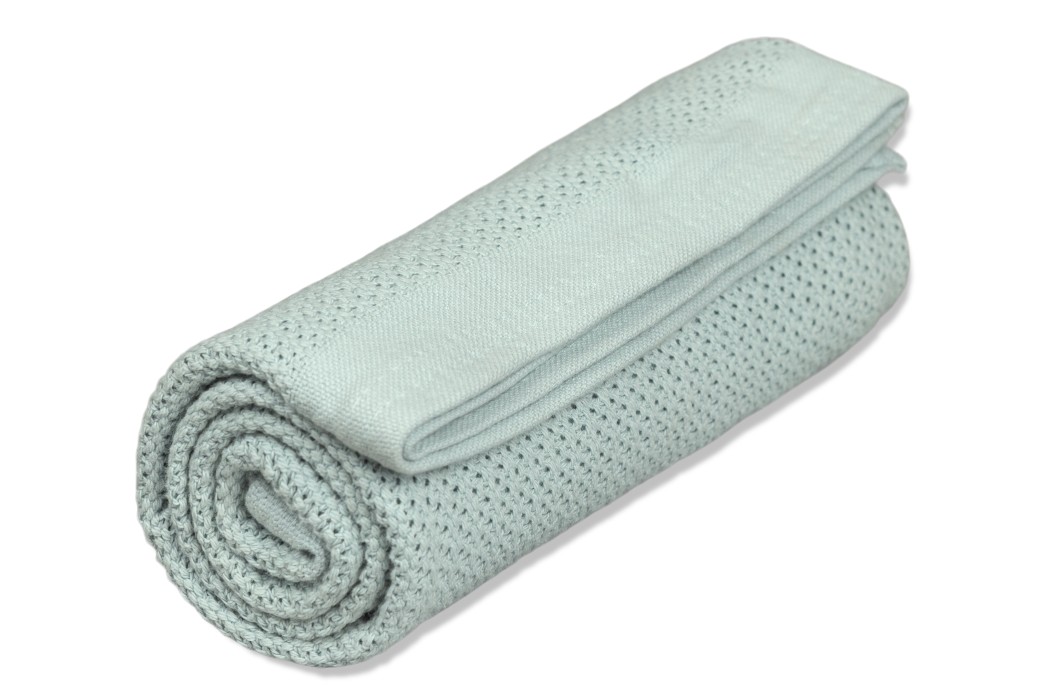 Vinter & Bloom Filt Soft Grid Sage Green