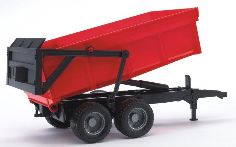 Bruder Tipptrailer (röd), bild 4