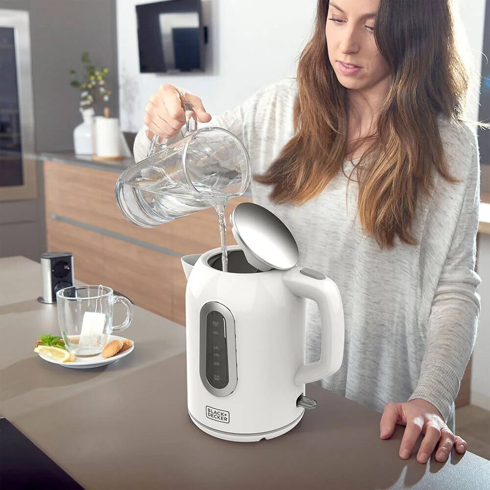 Black+Decker Vattenkokare 1,7L 2200 W - Vit, bild 4