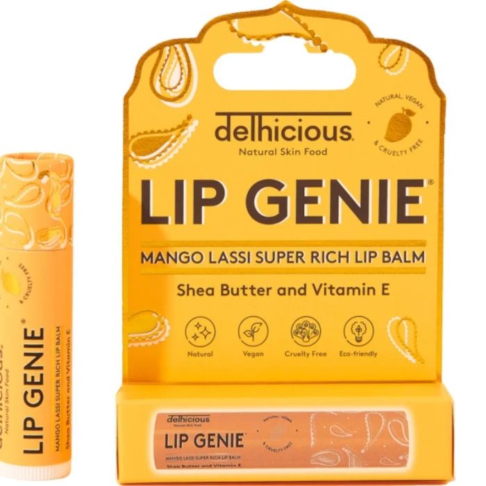 Delhicious Lip Genie Mango Lassi Super Rich Lip Balm 4.25g, bild 2