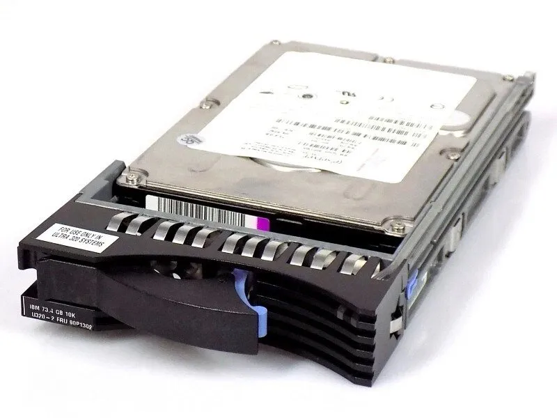 Lenovo - Hårddisk - 73.4 GB - hot-swap - 3.5 - Ultra320 SCSI - 80 PIN Centronics (SCA-2) - 15000 rpm - buffert: 8 MB - för eServer 326 eServer xSeries 226 236 336 346 BladeCenter HS20