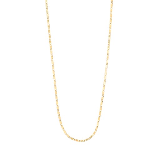 PILGRIM - PARISA Flat Link Chain Necklace - Gold - 40 cm