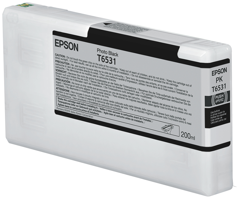 Epson Stylus Pro 4900 Foto Svart (T6531), 200 ml, bild 3