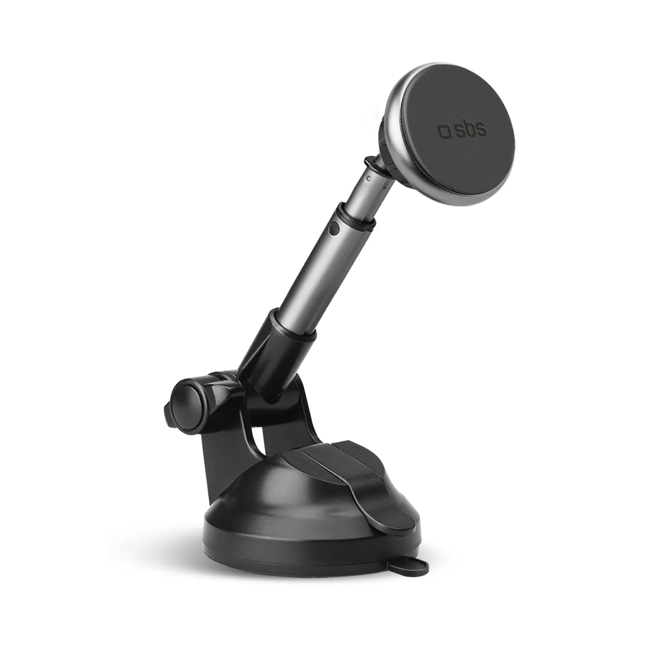 SBS TESUPMAGEXT, Mobiltelefon / smartphone, Passiv hållare, Bil, Svart, Silver