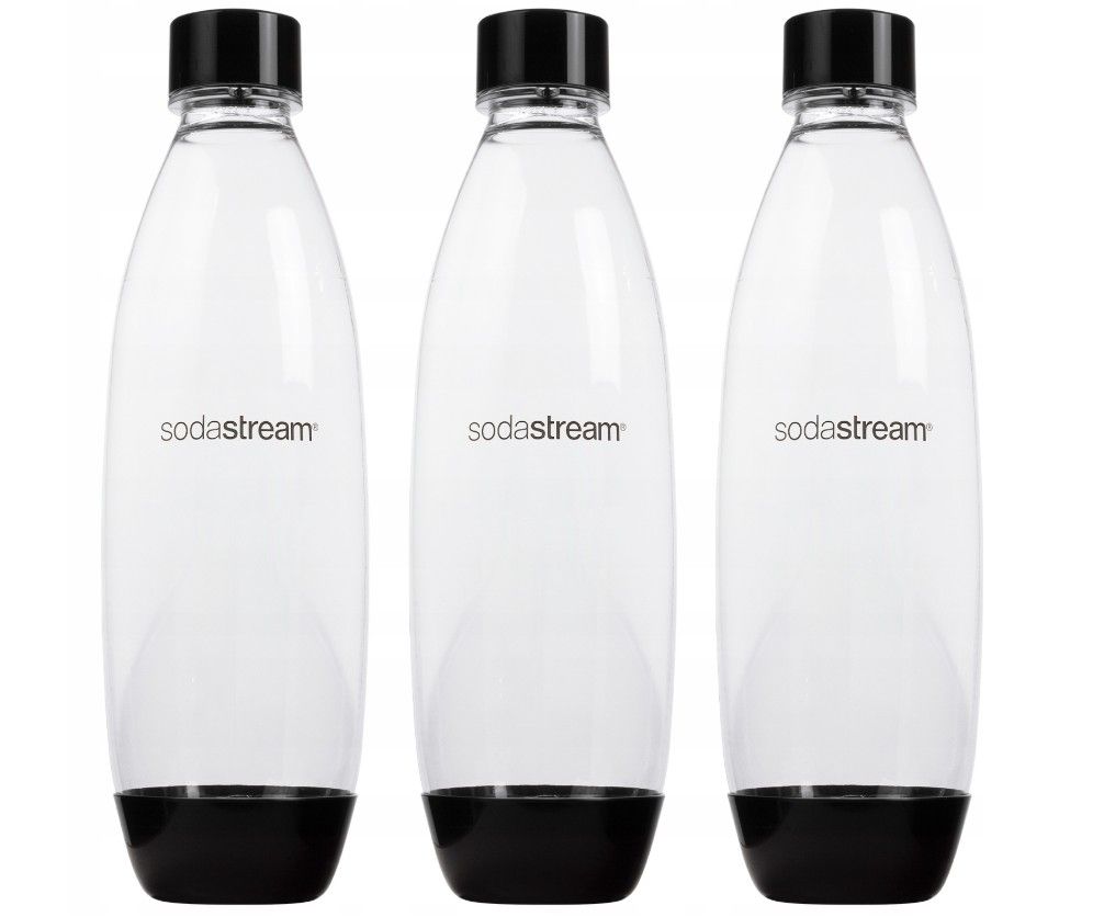 Sodastream bottle 3-pack - Black and White