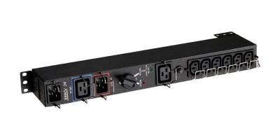 Eaton HotSwap MBP, 3000VA, 7 utgångskontakter, rackmonterad 1U
