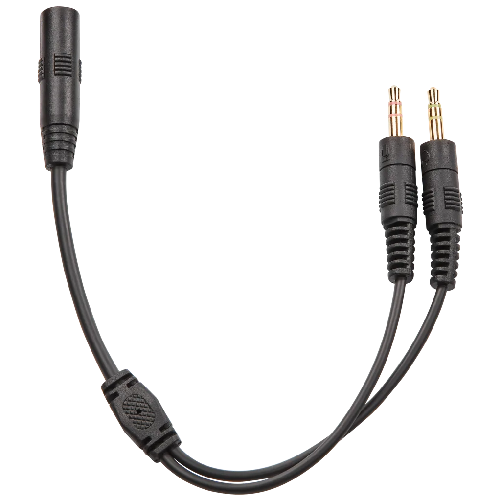 Y Adapter Cable for PC (3.5mm)