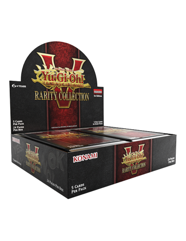 Yu-Gi-Oh! Trading Card Game Rarity Collection 5 Booster Display