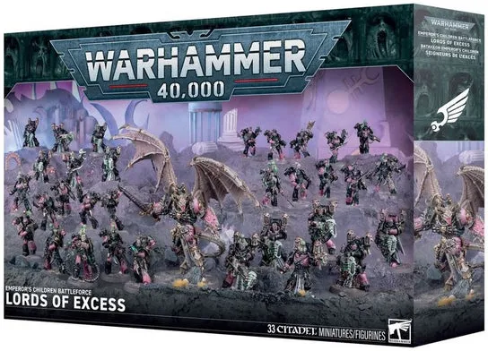 Warhammer 40K Battleforce Emperors Children - Lords of Excess