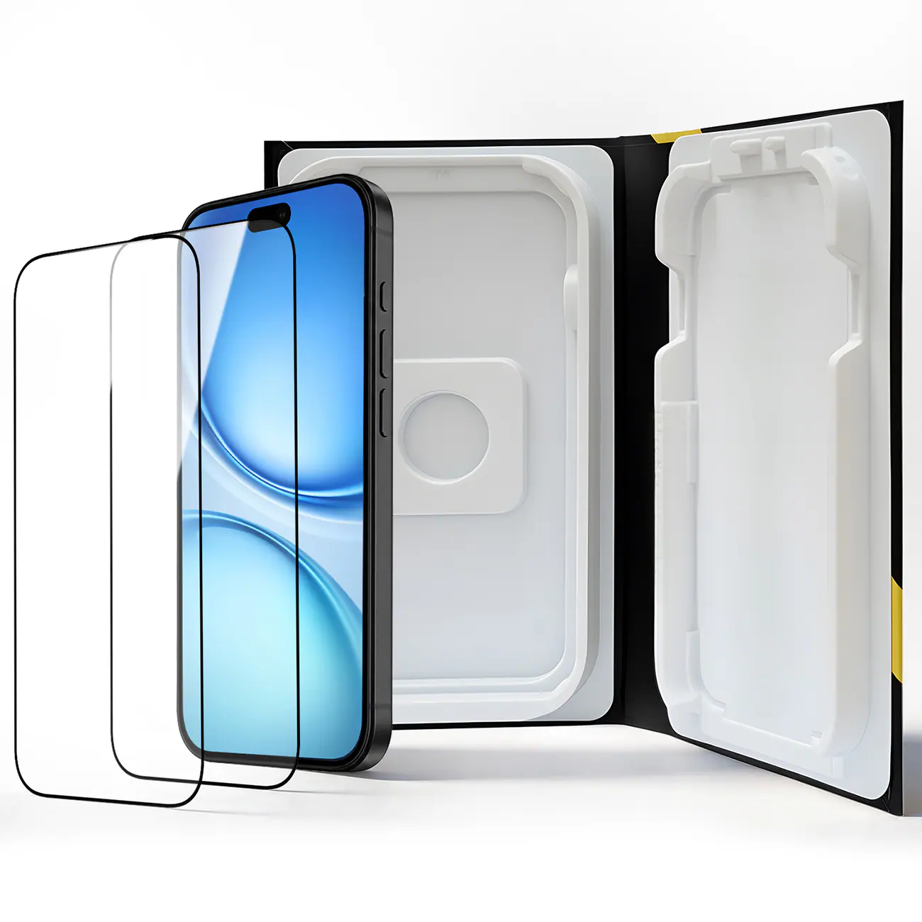 Wozinsky EasyFit Clear Glass härdat glas för iPhone 18 Pro / 17 Pro – 2 st., bild 3