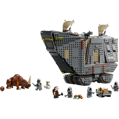 LEGO Star Wars: The Mandalorian Offworld Sandcrawler and Mudhorn75453