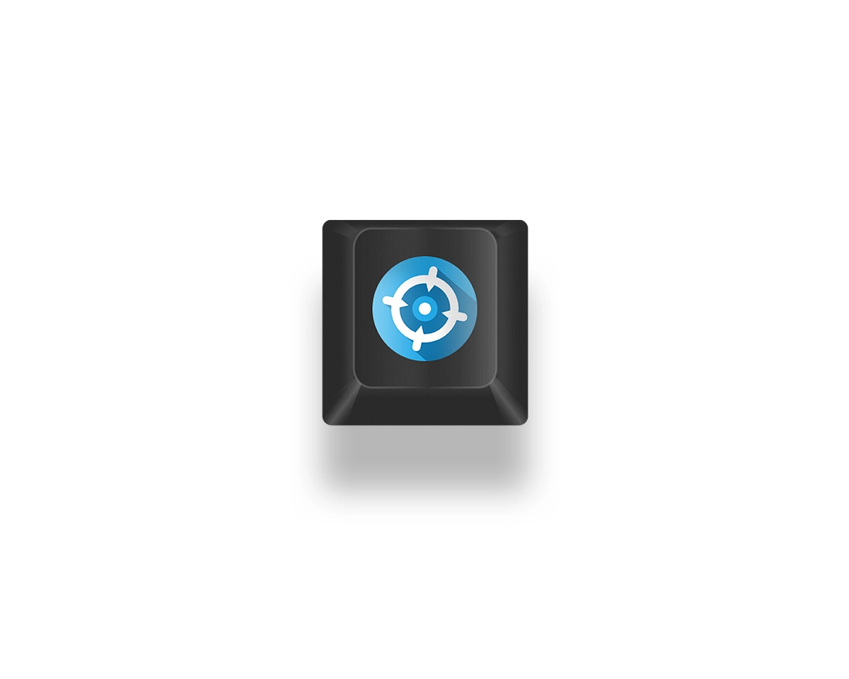 MaxCustom PBT Dye-sublimated Escape Button - MaxGaming Keycap [Cherry Profile]