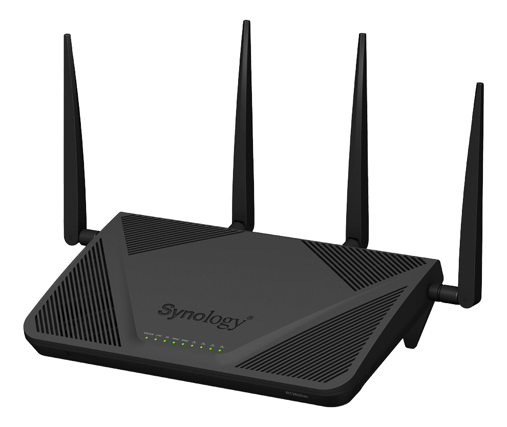 Trådlös router Synology RT2600AC Dual Band Wireless AC2600 med 4-port Gigabit switch, bild 3