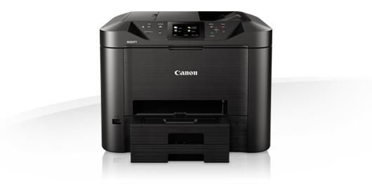 Canon MAXIFY MB5450, skrivare + scanner + kopiator, 24/15,5 ppm, 1200x1200 dpi scanner, duplex, display, USB/LAN/WiFi, Airprint, bild 3
