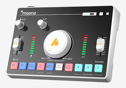 Maono Audio Mixer & Sound Card AMC2 Neo, bild 4