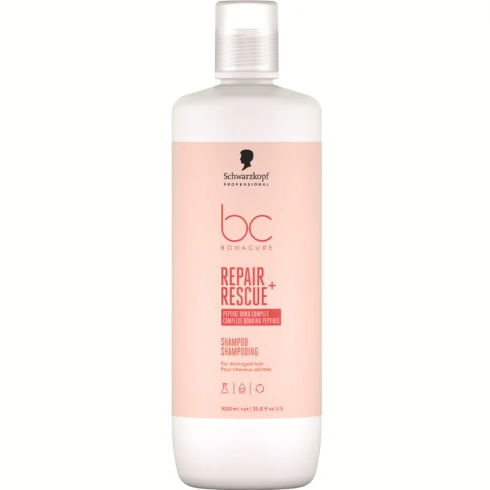 Schwarzkopf Professional BonaCure Repair Rescue Shampoo 1000 ml, bild 2