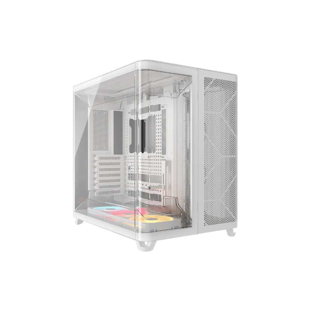 Corsair AIR 5400 LX-R RGB Triple Chamber PC-chassi (svart)