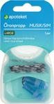 Apoteket Öronpropp Musik/Sim Large, 1 par
