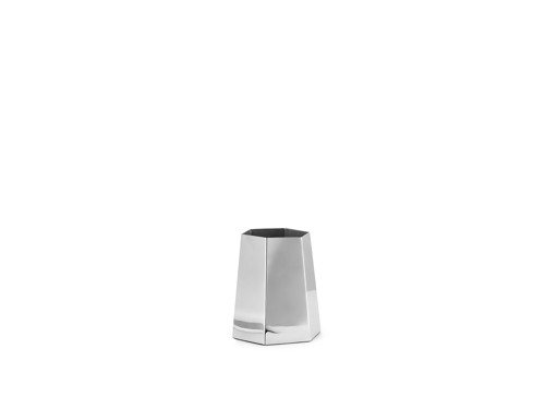 Normann Copenhagen - Hexa Vase - Stainless Steel - Medium, bild 2