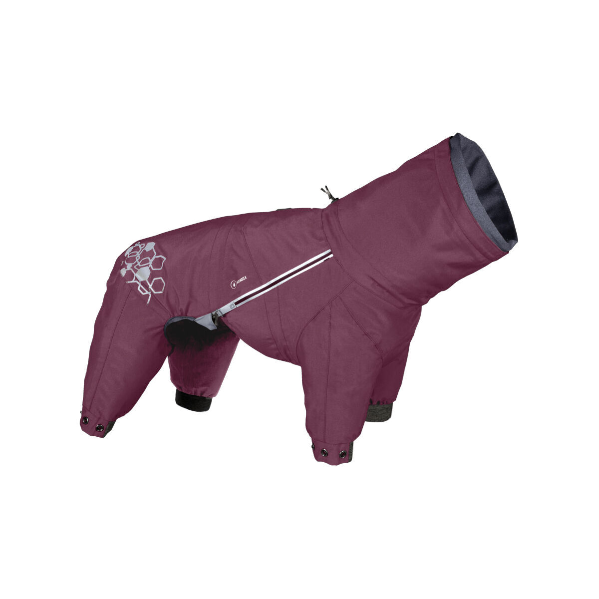 Hurtta Mudventure Hundoverall Lila 25S