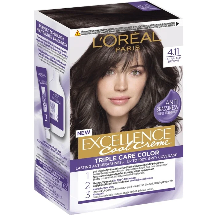 L'Oréal Paris Excellence Ultra Ash Brown 1 pcs, bild 2