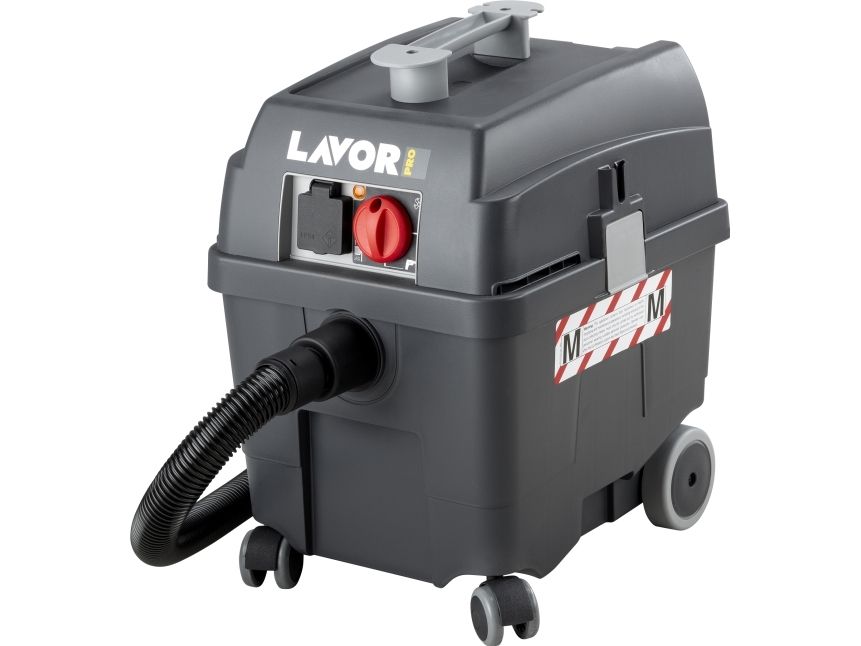 Lavor PRO Worker EM våt- och torrdammsugare 27 L 70 l/s, svart/grå