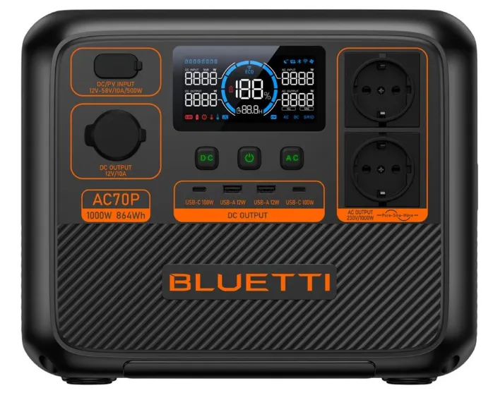 Bluetti Premium 80 (AC70P) - 864Wh / 1000W